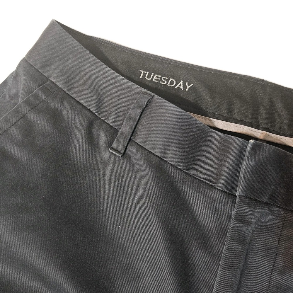 Bonobos Pants Men 32x27 Straight Leg Weekday Gray Warrior Tuesday Chino Khaki